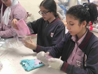 بنك الطعام المصري يتعاون مدرستي MES وGES  في برنامج التغذيه المدرسية للعام الدراسي الحالي