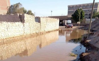 غضب اهالى قرية ابوالريش بحرى لعدم اصلاح ماسورة مياة الشرب لاكثر من شهر و نصف