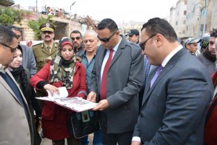 محافظ الدقهلية يقوم بجولة ميدانية مفاجئة في المنصورة