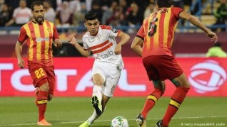بن شرقي يقود الزمالك لفوز مثيرة بثلاثية في مرمي الترجي في دوري أبطال أفريقيا