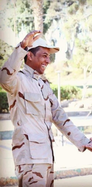 أعداد غفيرة بالمنيا لتشييع جثمان شهيد الواجب الوطني