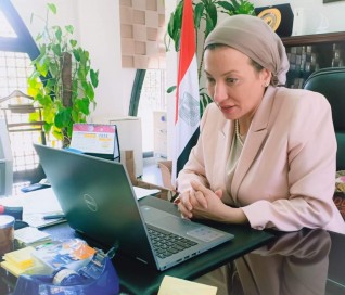 وزيرة البيئة تشارك فى احتفالية عرض مشروعات الطلبة الفائزين فى المسابقة التى أعلنها مشروع الCB3