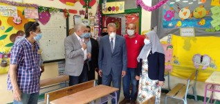 الهجان وعجلان يتفقدون لجان الثانوية العامة بكفر شكر