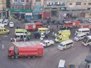 مصرع 7 مرضى كورونا في حريق مستشفى خاص فى الإسكندرية