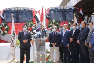 وزير النقل يشهد الانطلاقة الجديدة لقطارات السكك الحديدية عالية المستوى