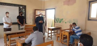 وكيل الأزهر يتفقد إمتحانات نقل وشهادات القراءات
