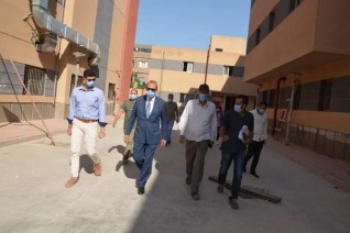 محافظ القليوبية يتفقد مستشفى الخانكة المركزي المنتظر تسليمها في سبتمبر
