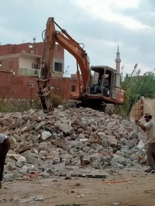 وزارة الري تواصل حملات إزالة التعديات علي المجاري المائية بمختلف المحافظات
