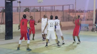 كيما أسوان يفوز على شبان أرمنت اليوم بدورى كرة السله رجال 90-85