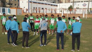 كيما اسوان يختتم تدريباته استعدادآ لمواجة تليفونات بنى سويف غدآ
