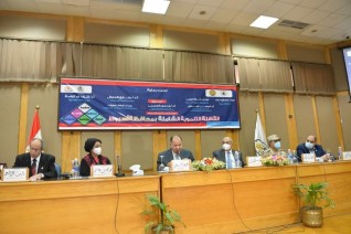 جامعة أسيوط تطلق مراسم افتتاح القافلة التنموية الشاملة " جسور الخير 10 "