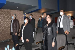 وزيرة الثقافة ورئيسة القومي للمرأة تشهدان "جنه هنا" بأوبرا ملك