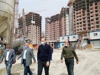 مسئولو "الإسكان" يتفقدون مشروع تطوير منطقة مثلث ماسبيرو بالقاهرة