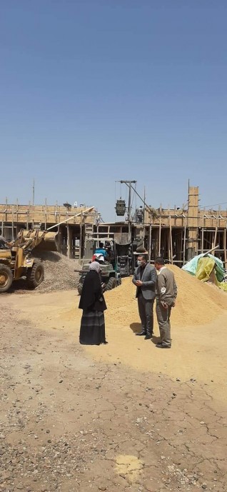 دراز » يتابع تنفيذ مشروعات حياة كريمة بالشهداء