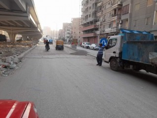 حملة نظافة وتجريد مكبرة بالمرج