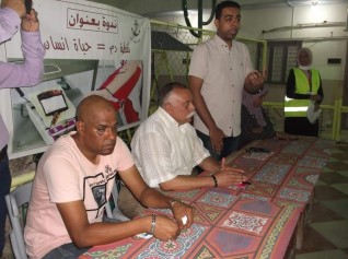 ندوة توعوية لجروب "نقطة دم = حياة إنسان" بجمعية أسوان بالسويس