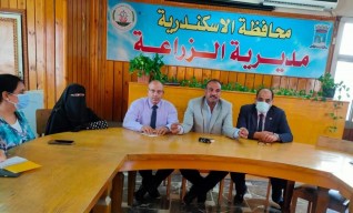 ندوة حول "مبادرة حياة كريمة " بمديرية الزراعة بالإسكندرية