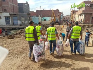 لحمايتهم من برد الشتاء.. الأورمان توزع ألحفة وبطاطين في كفر الشيخ