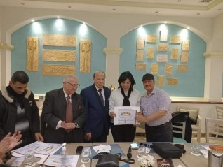 أسرة صالون الديب الثقافي تحتفل بالعيد الثامن على إنشاء الصالون
