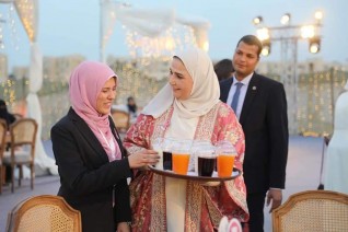 وزيرة التضامن ومحاربات بهية في حفل إفطاريبعث رسائل الأمل لكل سيدات مصر