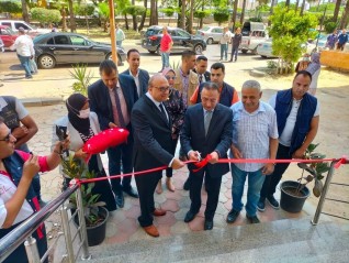 محافظ الإسكندرية ووكيل وزارة التموين يفتتحان مركز خدمات تموين باب شرق