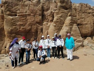 منصة السويس للتغيرات المناخية فى زيارة لمحطة طاقة الرياح بالزعفرانة