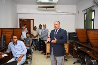 النيل للإعلام ينظم ندوة " التغيرات المناخية وتأثيرها على الإنتاج الزراعى " بمديرية الزراعة بالفيوم