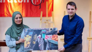 حفل توزيع جوائز "صور القاهرة التي التقطها المصورون الأتراك" في السفارة التركية بالقاهرة
