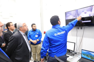 وزير التعليم العالي ومحافظ القليوبية يزوران مجمع البحوث والتطوير بمجموعة "العربي" في بنها