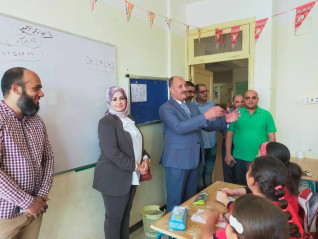 زيان يتابع سير العملية التعليمية فى عدد من مدارس المنيا