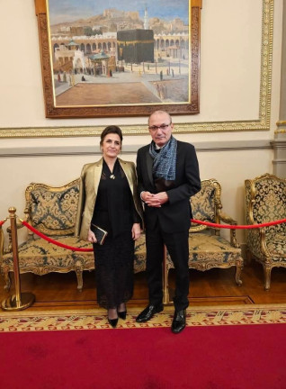 السفير التركي وحرمه يشهدان تكريم رواد المجتمع والاقتصاد في قصر عابدين