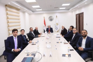 وزير التعليم العالي يبحث سبل تعزيز التعاون مع وفد جامعة سان أنطونيو في مورسيا (UCAM) بإسبانيا