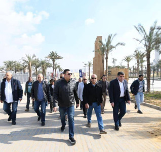 وزير الإسكان يتفقد مشروع "حدائق تلال الفسطاط" بمحافظة القاهرة