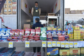 وزارة التموين والتجارة الداخلية : افتتاح سوق اليوم الواحد بمنطقة إمبابة بمحافظة الجيزة