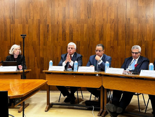 وزير التعليم العالي يعقد اجتماعًا لتعميق فرص التعاون بين الجامعة الدولية للعلوم والفنون والتكنولوجيا والشركاء الاستراتيجين بمنظمة اليونسكو