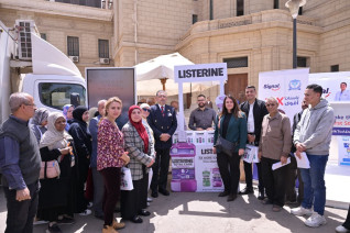 جامعة القاهرة تنظم حملة توعوية لصحة الفم والأسنان داخل الحرم الجامعي بالتزامن مع اليوم العالمي لصحة الفم