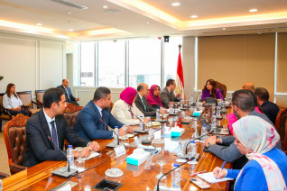 وزيرة الإسكان تتابع مع شركة HDP مبيعات وتسويق مشروعات المدن الجديدة