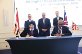 وزير التعليم العالى يشهد توقيع مذكرة تفاهم مع جامعة إسكس البريطانية