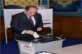 الرئيس السيسي يدلي بصوته في الانتخابات الرئاسية