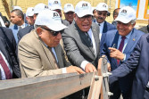 رئيس الهيئة العربية للتصنيع ووزير الكهرباء والطاقة المتجددة يشهدان افتتاح خط إنتاج أبراج كهرباء الجهد العالي والفائق بمصنع الطائرات