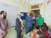 زيان يتابع سير العملية التعليمية فى عدد من مدارس المنيا