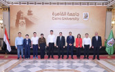 رئيس جامعة القاهرة يستقبل رئيس جامعة نانجينغ للتربية الخاصة بالصين لبحث أوجه التعاون المشترك