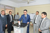 وزير التموين والتجارة الداخلية يدلي بصوته في انتخابات مجلس النواب 2025م