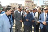 محافظ بني سويف يتفقد مشروع إنشاء مستشفى ناصر العام