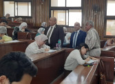 نائب رئيس جامعة القاهرة لشئون التعليم والطلاب يجري جولة تفقدية بعدد من الكليات